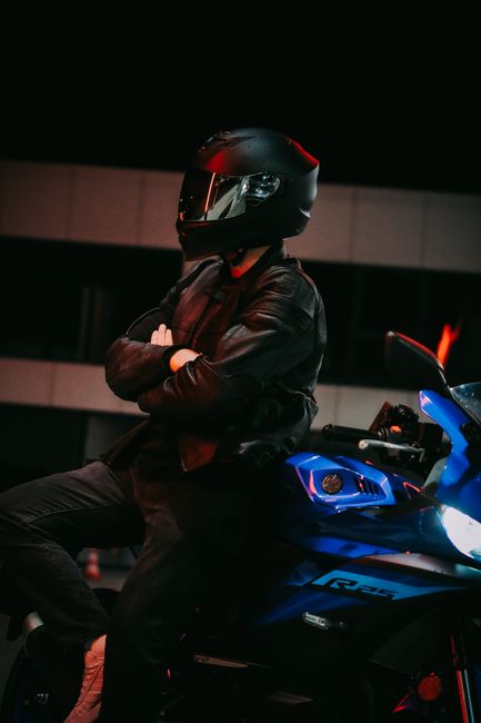 Usnjena motoristična jakna